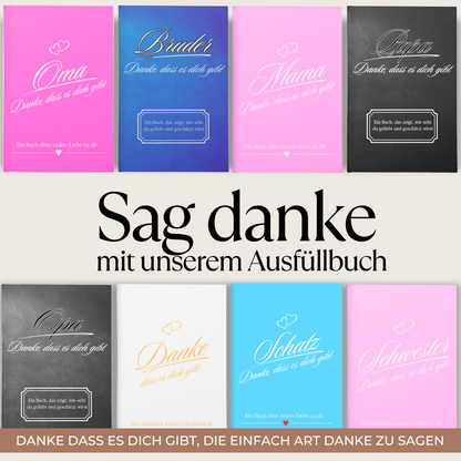 Danke, dass es dich gibt