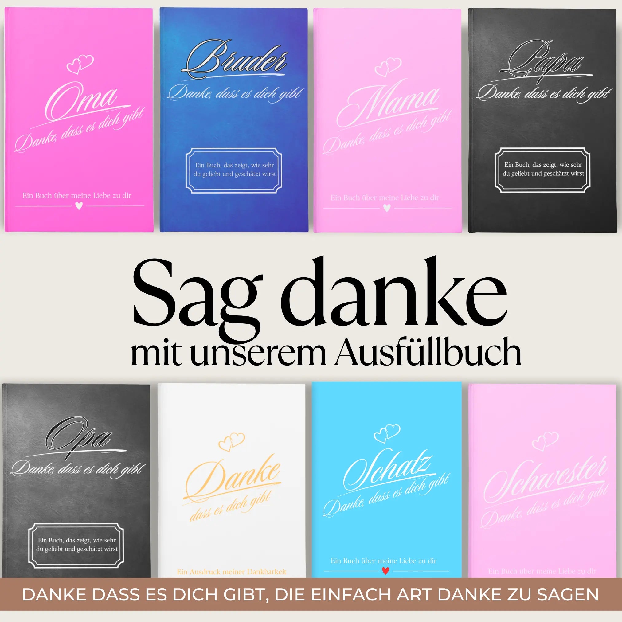 Danke, dass es dich gibt