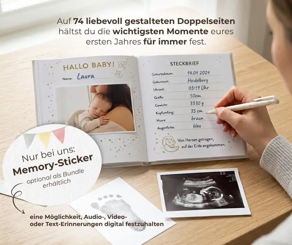 Mein erstes Jahr – Glücksmomente und Erinnerungen