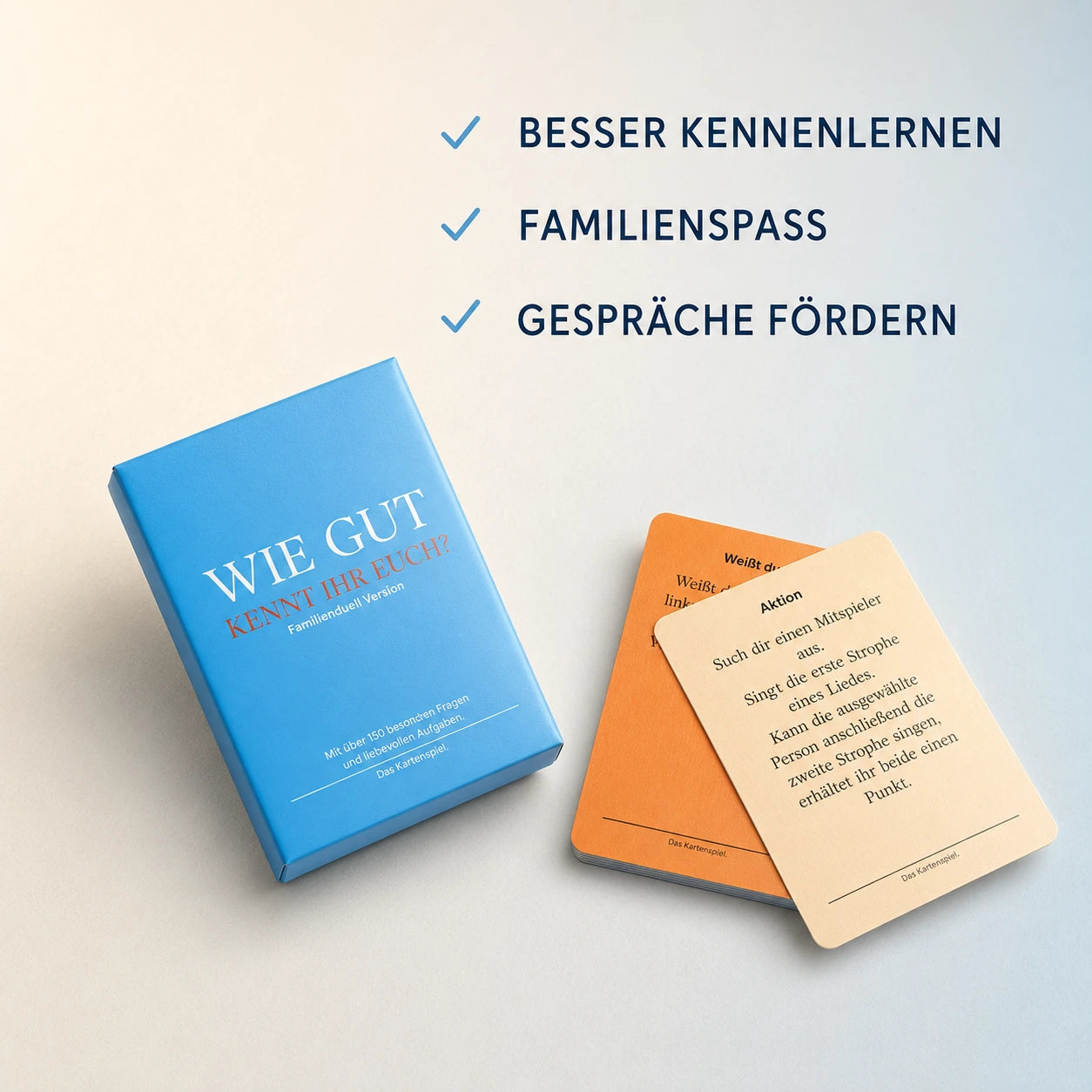 Wie gut kennt ihr euch ?