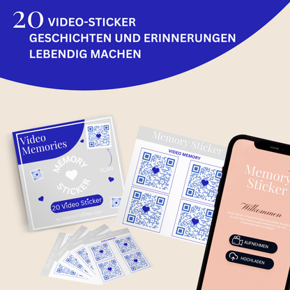 Voice Memory  4 QR Audio Sticker