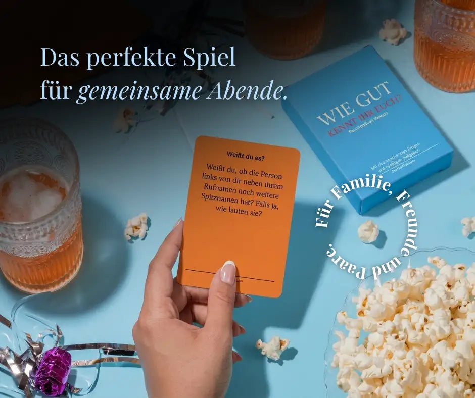 Wie gut kennt ihr euch ?